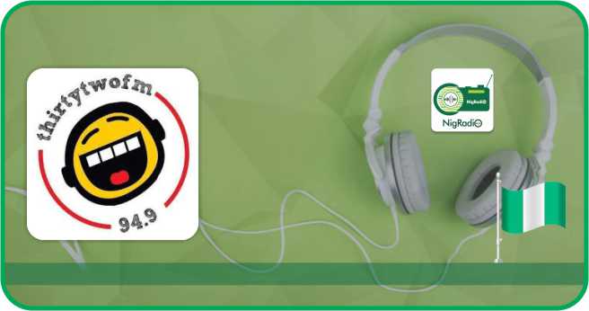 Thirtytwo FM Ibadan - 94.9 FM